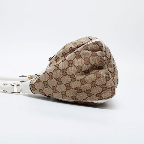 GUCCI GG canvas Shoulder Bag beige WS21266