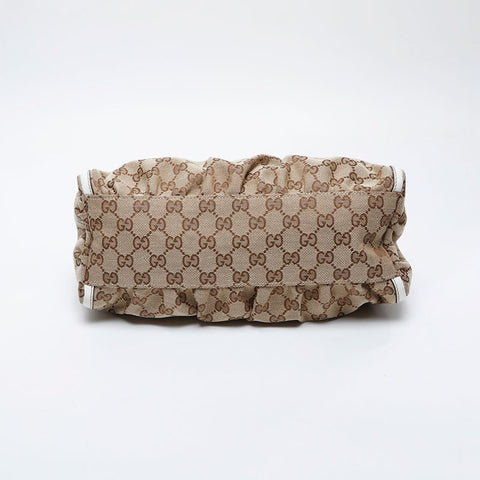 GUCCI GG canvas Shoulder Bag beige WS21266