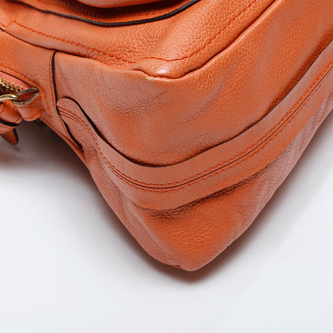 Chloe Leather Paraty Shoulder Bag Brown WS21272