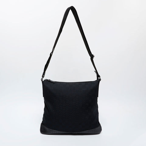 GUCCI GG canvas Shoulder Bag black WS21273