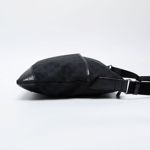 GUCCI GG canvas Shoulder Bag black WS21273