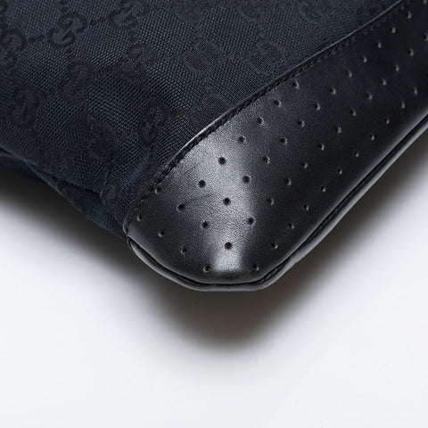 GUCCI GG canvas Shoulder Bag black WS21273