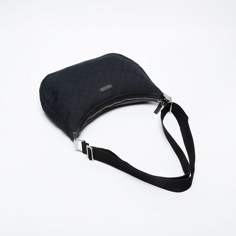 GUCCI GG canvas Shoulder Bag black WS21289