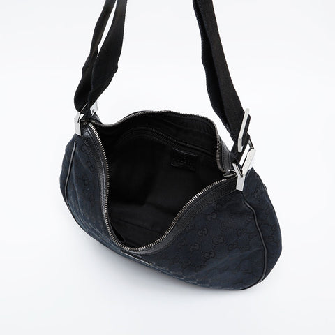 GUCCI GG canvas Shoulder Bag black WS21289