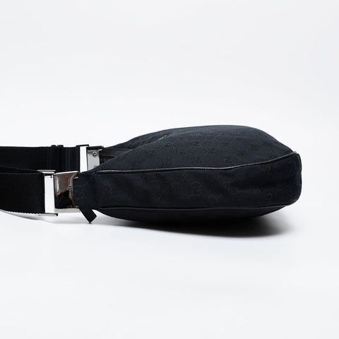 GUCCI GG canvas Shoulder Bag black WS21289