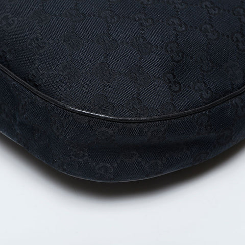 GUCCI GG canvas Shoulder Bag black WS21289