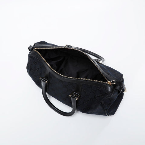 GUCCI GG canvas Boston bag black WS21290