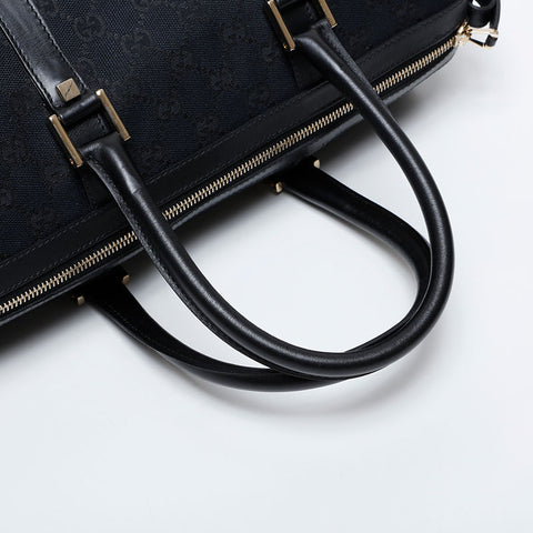 GUCCI GG canvas Boston bag black WS21290