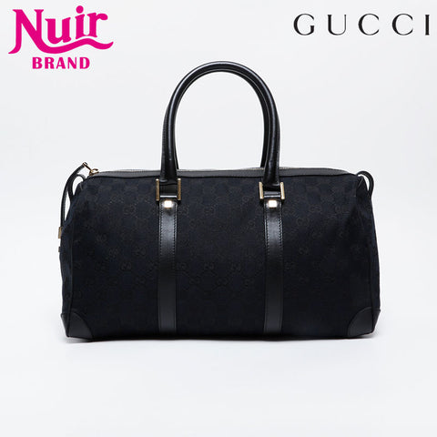 GUCCI GG canvas Boston bag black WS21290