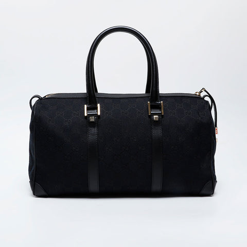 GUCCI GG canvas Boston bag black WS21290