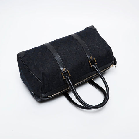 GUCCI GG canvas Boston bag black WS21290