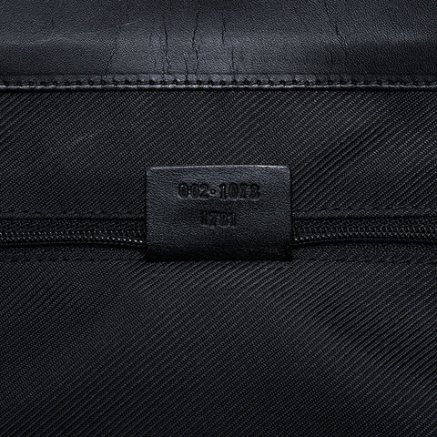 GUCCI GG Canvas Jackie Tote Shoulder Bag black WS21291