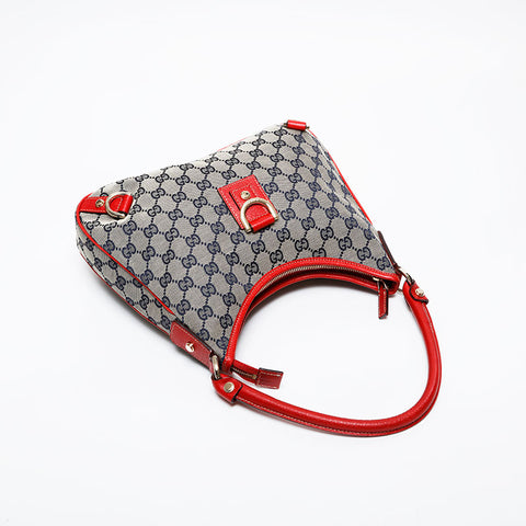 GUCCI GG canvas Abbey Shoulder Bag beige WS21293