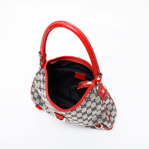 GUCCI GG canvas Abbey Shoulder Bag beige WS21293