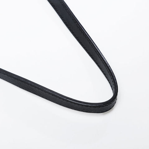 GUCCI Micro GG Shima Leather Shoulder Bag black WS21294