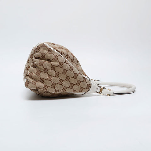 GUCCI GG canvas Abbey Shoulder Bag beige WS21296