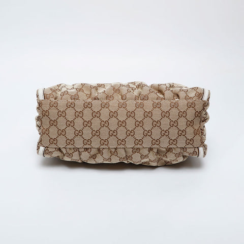 GUCCI GG canvas Abbey Shoulder Bag beige WS21296