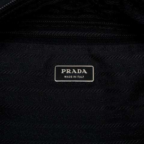 PRADA Nylon Large Tessuto Boston bag black WS21303