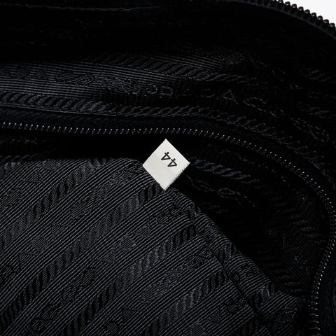 PRADA Nylon Large Tessuto Boston bag black WS21303