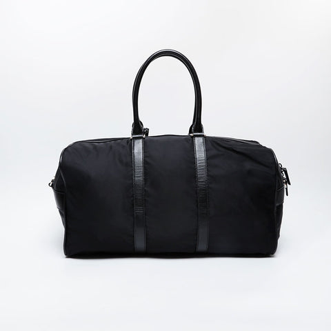 PRADA Nylon Large Tessuto Boston bag black WS21303