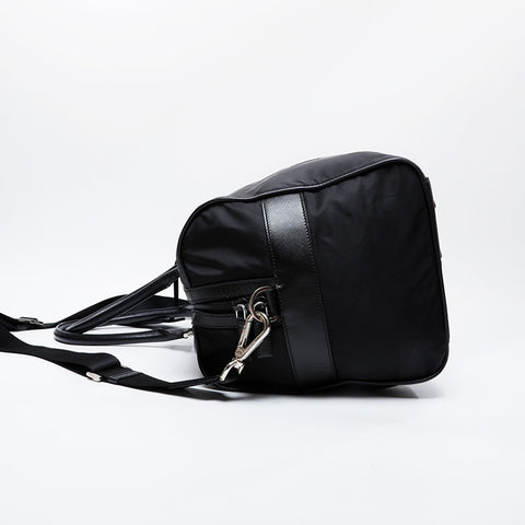 PRADA Nylon Large Tessuto Boston bag black WS21303