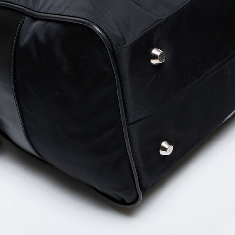 PRADA Nylon Large Tessuto Boston bag black WS21303