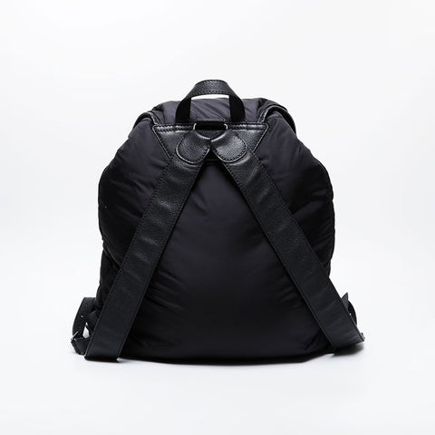 BALENCIAGA Nylon Traveler Padded Backpack Daypack black WS21305