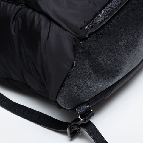 BALENCIAGA Nylon Traveler Padded Backpack Daypack black WS21305