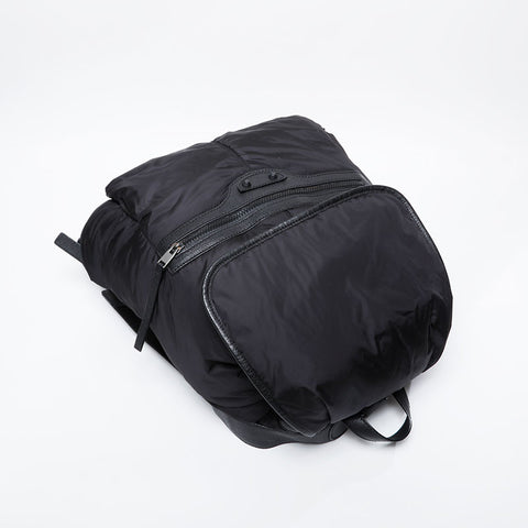 BALENCIAGA Nylon Traveler Padded Backpack Â· Daypack black WS21305