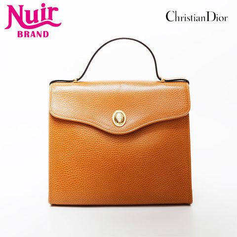 Christian Dior leather Handbag Brown WS21307