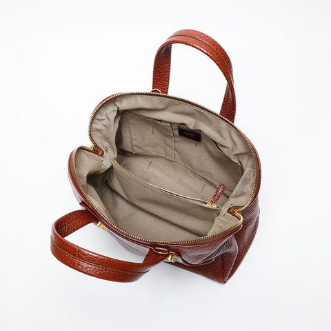FENDI Leather Chameleon 2way Shoulder Bag Brown WS21308