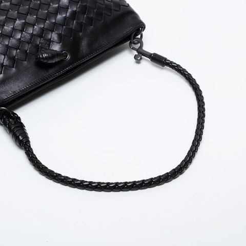 BOTTEGAVENETA INTRECCIATO Shoulder Bag black WS21314