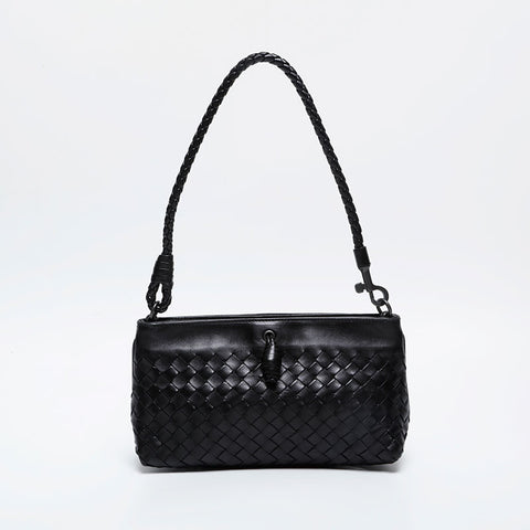 BOTTEGAVENETA INTRECCIATO Shoulder Bag black WS21314