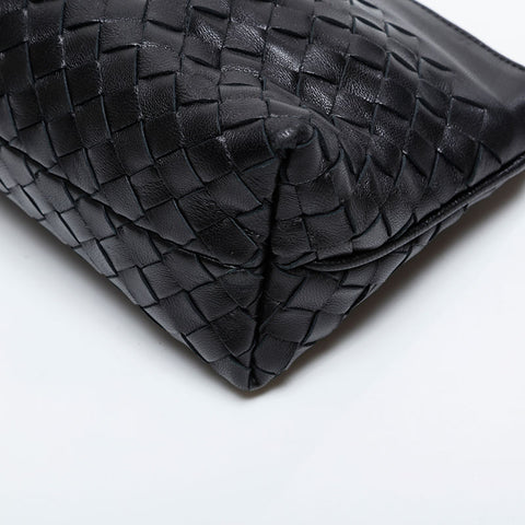 BOTTEGAVENETA INTRECCIATO Shoulder Bag black WS21314