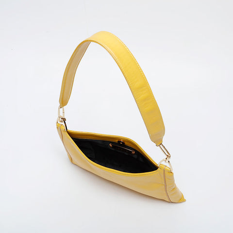 LOEWE Anagram leather Shoulder Bag yellow WS21323