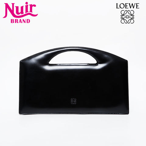 LOEWE Anagram leather Handbag black WS21327