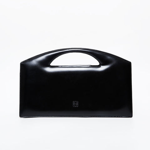 LOEWE Anagram leather Handbag black WS21327