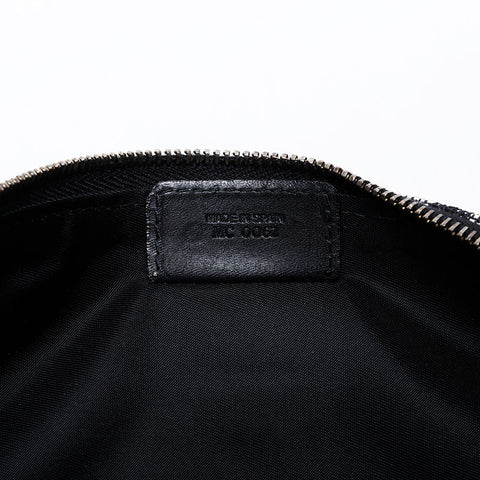 Christian Dior Mini Trotter Saddlebag Shoulder Bag Navy WS21334