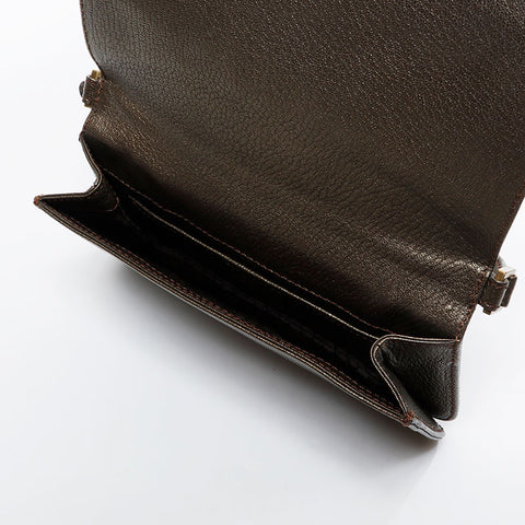 CELINE Metallic Mini Shoulder Bag gold WS21335