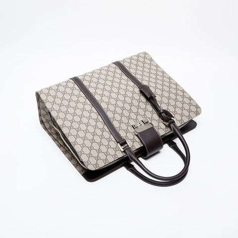 GUCCI GG Supreme Shoulder Bag beige WS21338