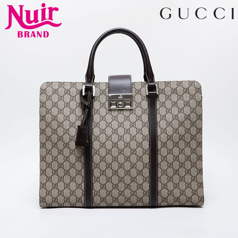 GUCCI GG Supreme Shoulder Bag beige WS21338