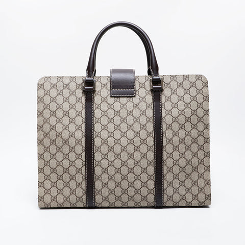 GUCCI GG Supreme Shoulder Bag beige WS21338