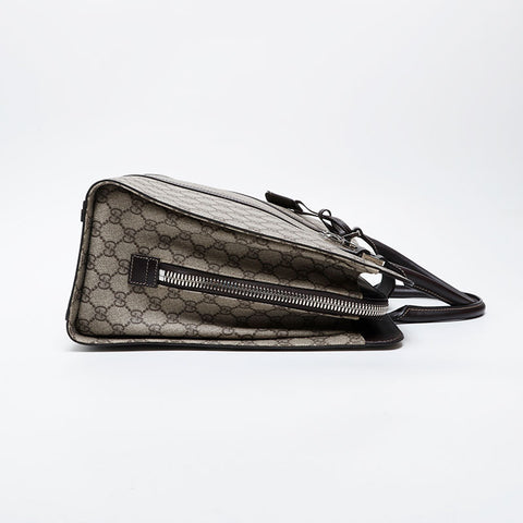 GUCCI GG Supreme Shoulder Bag beige WS21338
