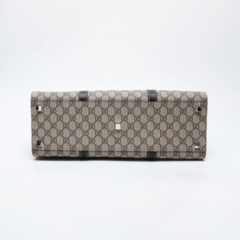 GUCCI GG Supreme Shoulder Bag beige WS21338