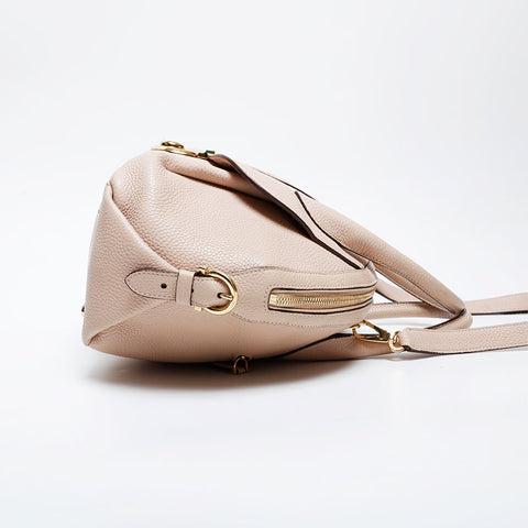 Salvatore Ferragamo Fiamma 2way Leather Shoulder Bag pink WS21339