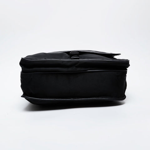 プラダ PRADA ナイロン メッセンジャーバッグ ショルダーバッグ ブラック WS21343