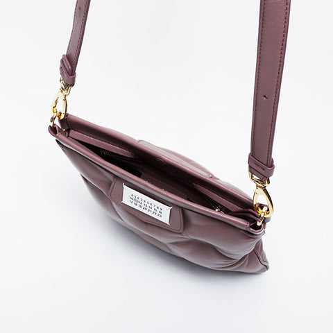 Maison Martin Margiela Glam Slam Leather Shoulder Bag pink WS21345