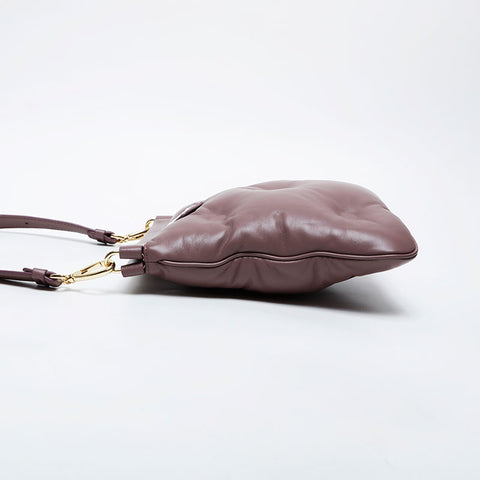 Maison Martin Margiela Glam Slam Leather Shoulder Bag pink WS21345