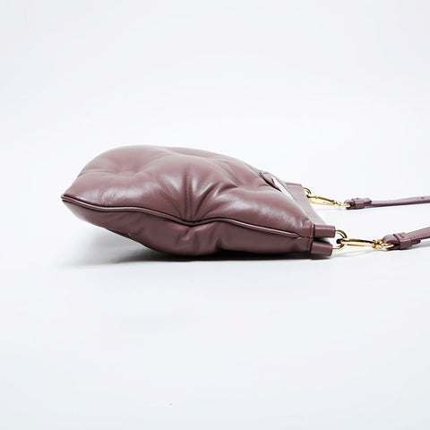 Maison Martin Margiela Glam Slam Leather Shoulder Bag pink WS21345