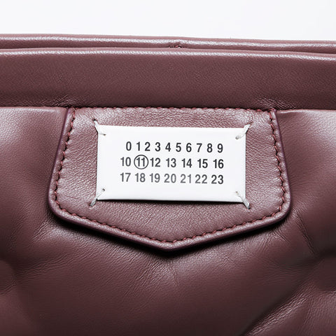 Maison Martin Margiela Glam Slam Leather Shoulder Bag pink WS21345